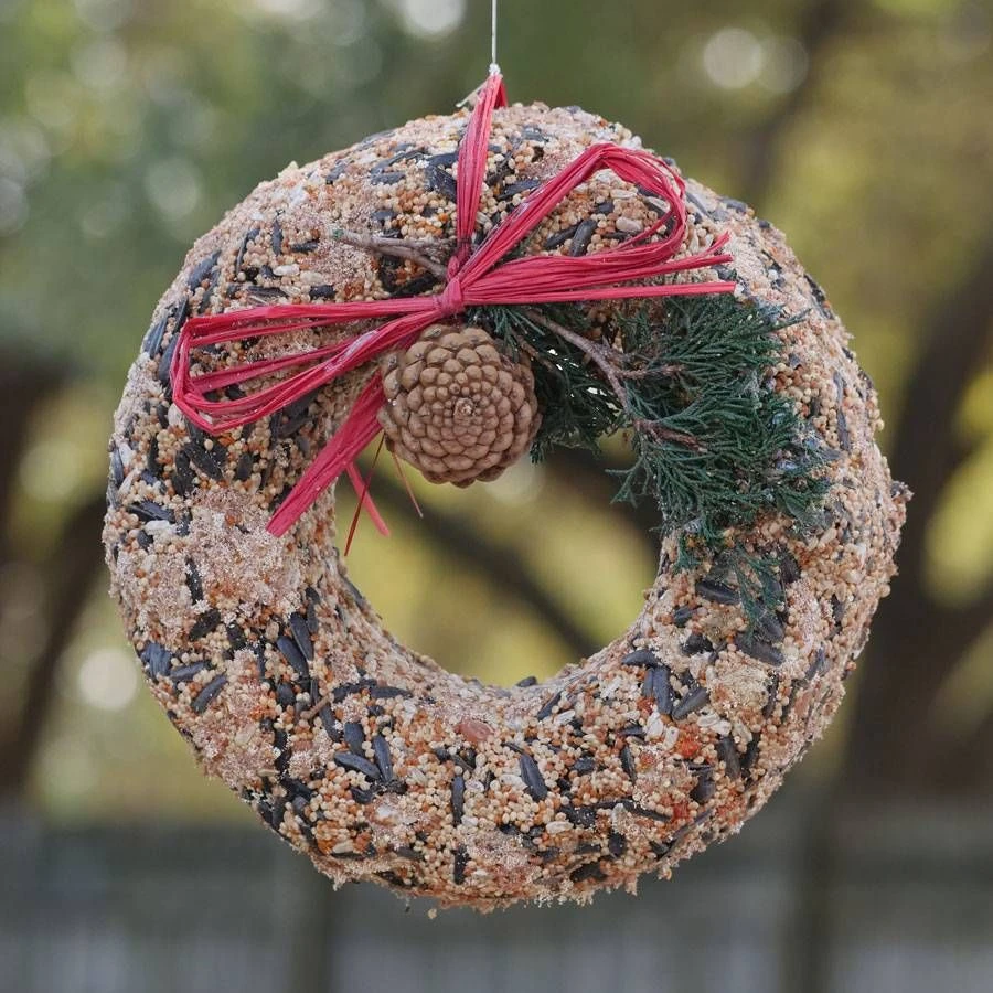 Wildfeast Birdseed Wreath 3 Wildfeast Birdseed Wreath